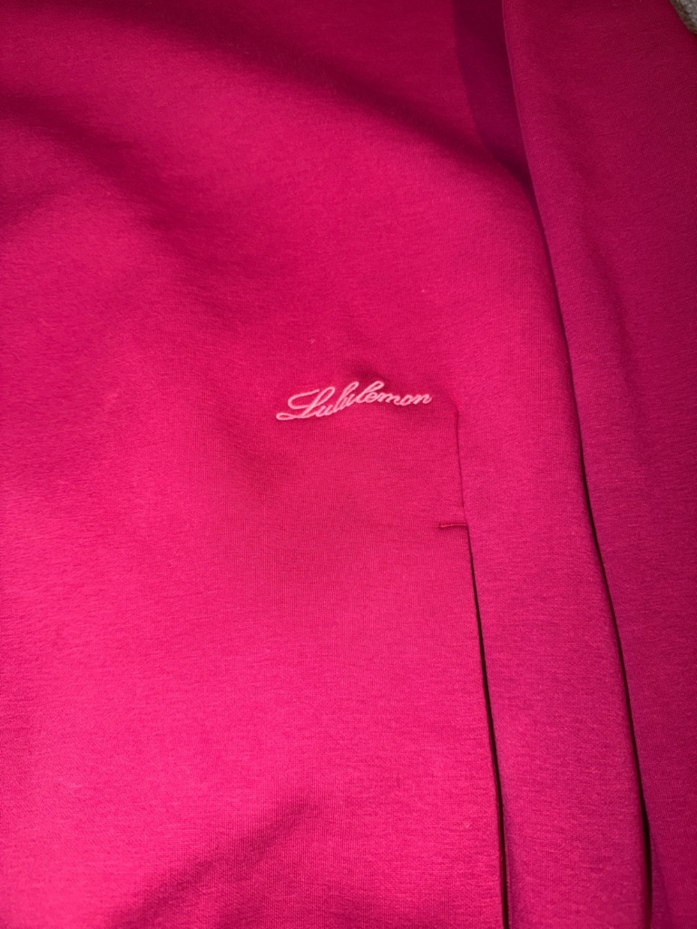 NWOT Lululemon Men’s Big Cozy Crew in Berry Rumble Large - Picture 8 of 13